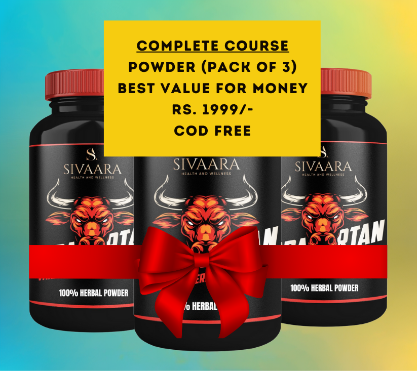 Sivaara Spartan Powder - ಅಕಾಲಿಕ ಸ್ಖಲನ, ನಿಮಿರುವಿಕೆಯ ಅಪಸಾಮಾನ್ಯ ಕ್ರಿಯೆ ಮತ್ತು ಸಮಯದ ಸಮಸ್ಯೆಯಲ್ಲಿ 100% ಫಲಿತಾಂಶಗಳು